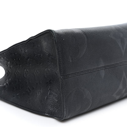 Louis Vuitton Empreinte Monogram Giant Onthego MM Black 8 of 10
