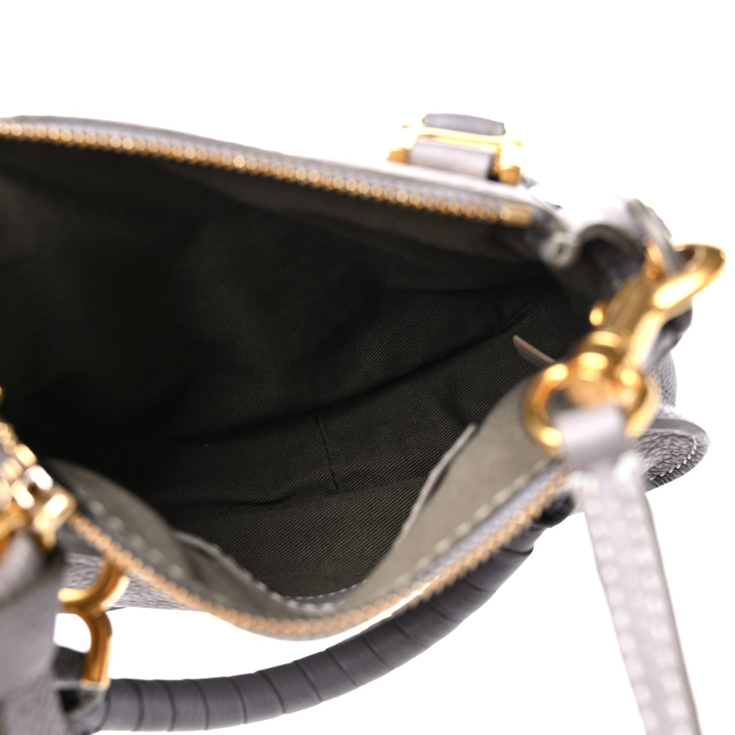 Chloe Calfskin Mini Marcie Satchel Cashmere Grey 5 of 13