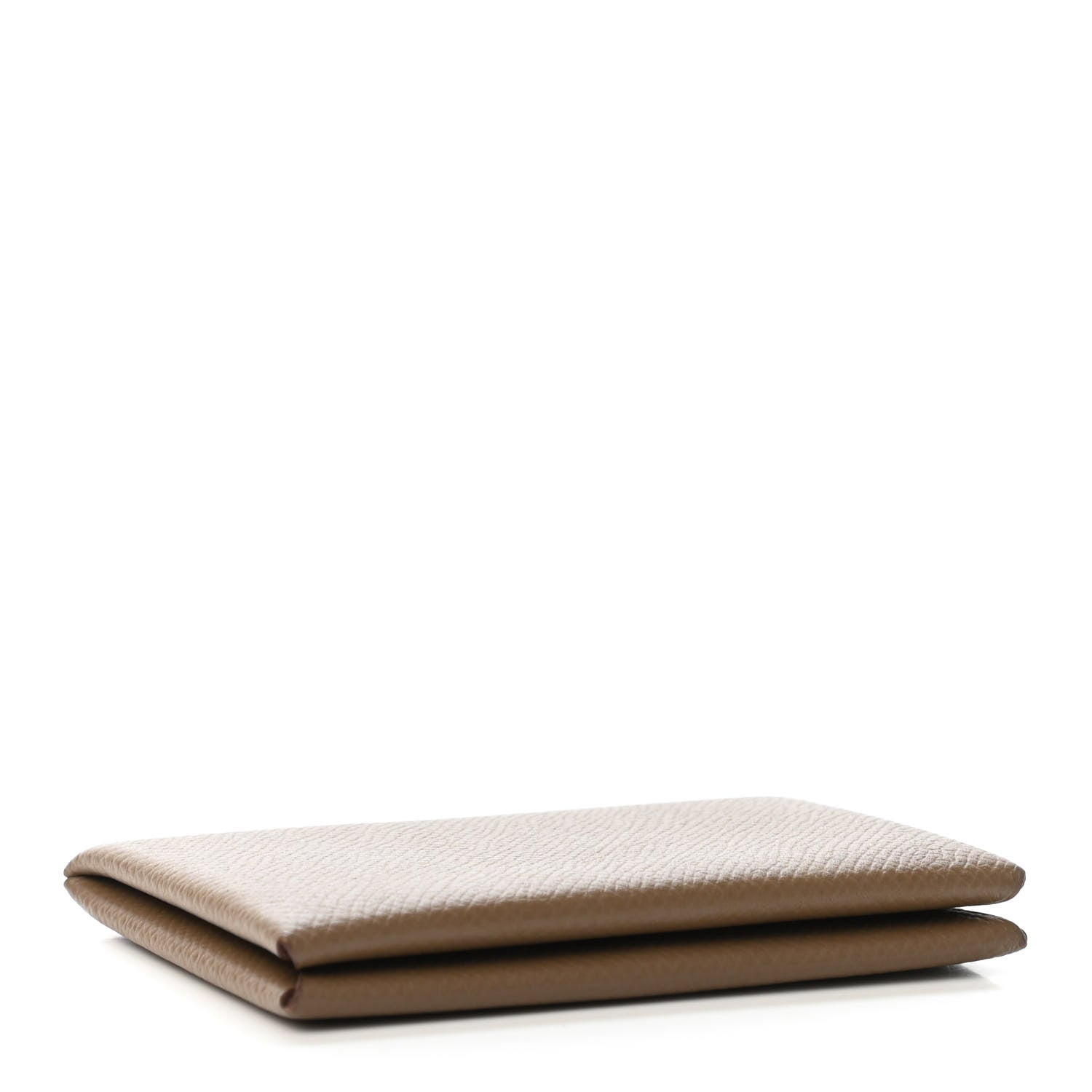 Hermes Epsom Calvi Card Case Etoupe 3 of 4
