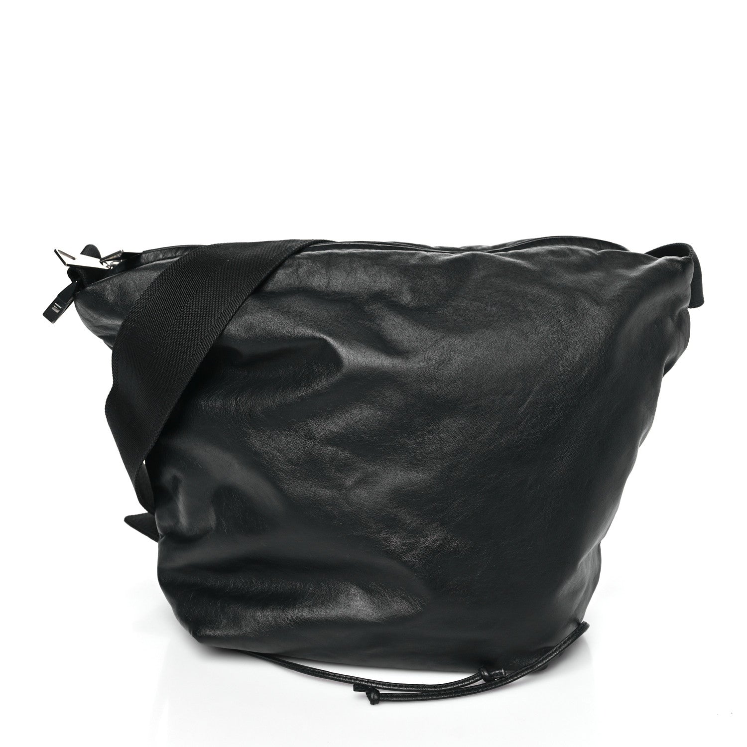 Bottega Veneta Calfskin Hidrology Shoulder Bag Black 1 of 10