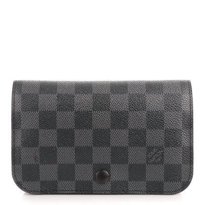 Louis Vuitton Damier Graphite Pouch Belt 1 of 6