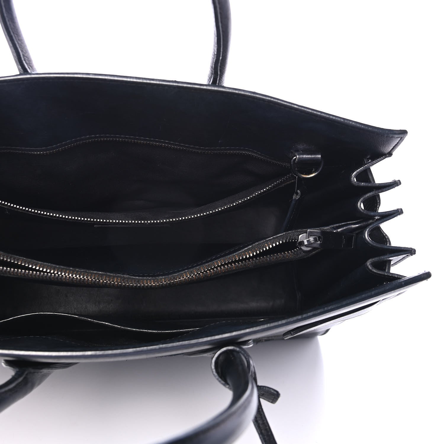 Saint Laurent Calfskin Love Patchwork Small Sac De Jour Black 4 of 4