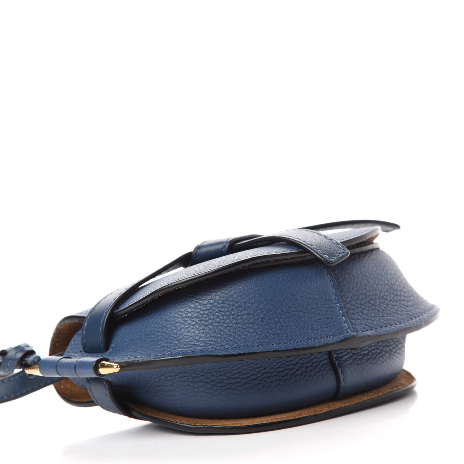 Loewe Grained Calfskin Mini Gate Crossbody Bag Steel Blue 4 of 10