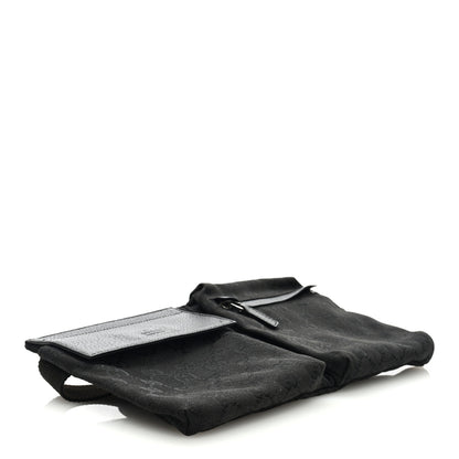 Gucci GG Monogram Double Pocket Belt Bag Black 4 of 10