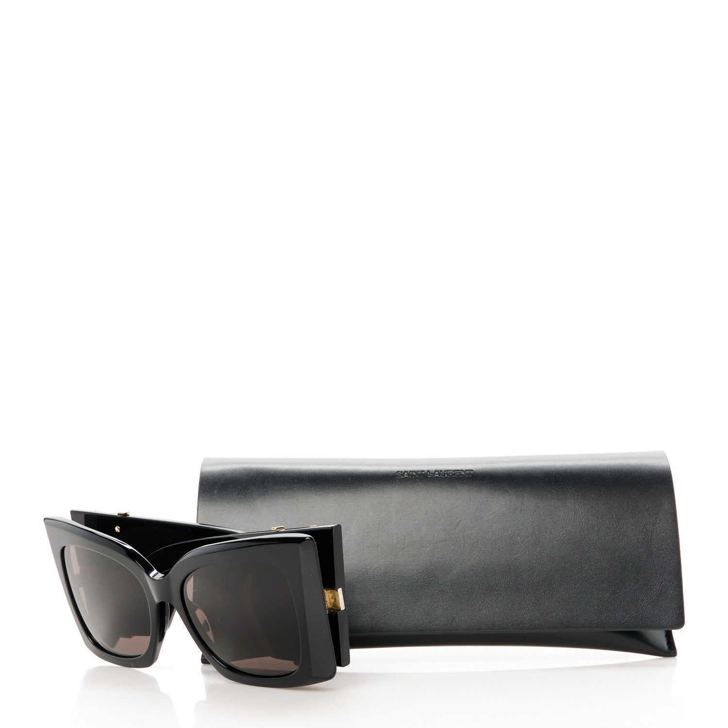 Saint Laurent Acetate Blaze Sunglasses SL M119 Black 8 of 8