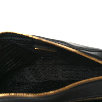 Prada Vitello Phenix Camera Bag Black 5 of 10