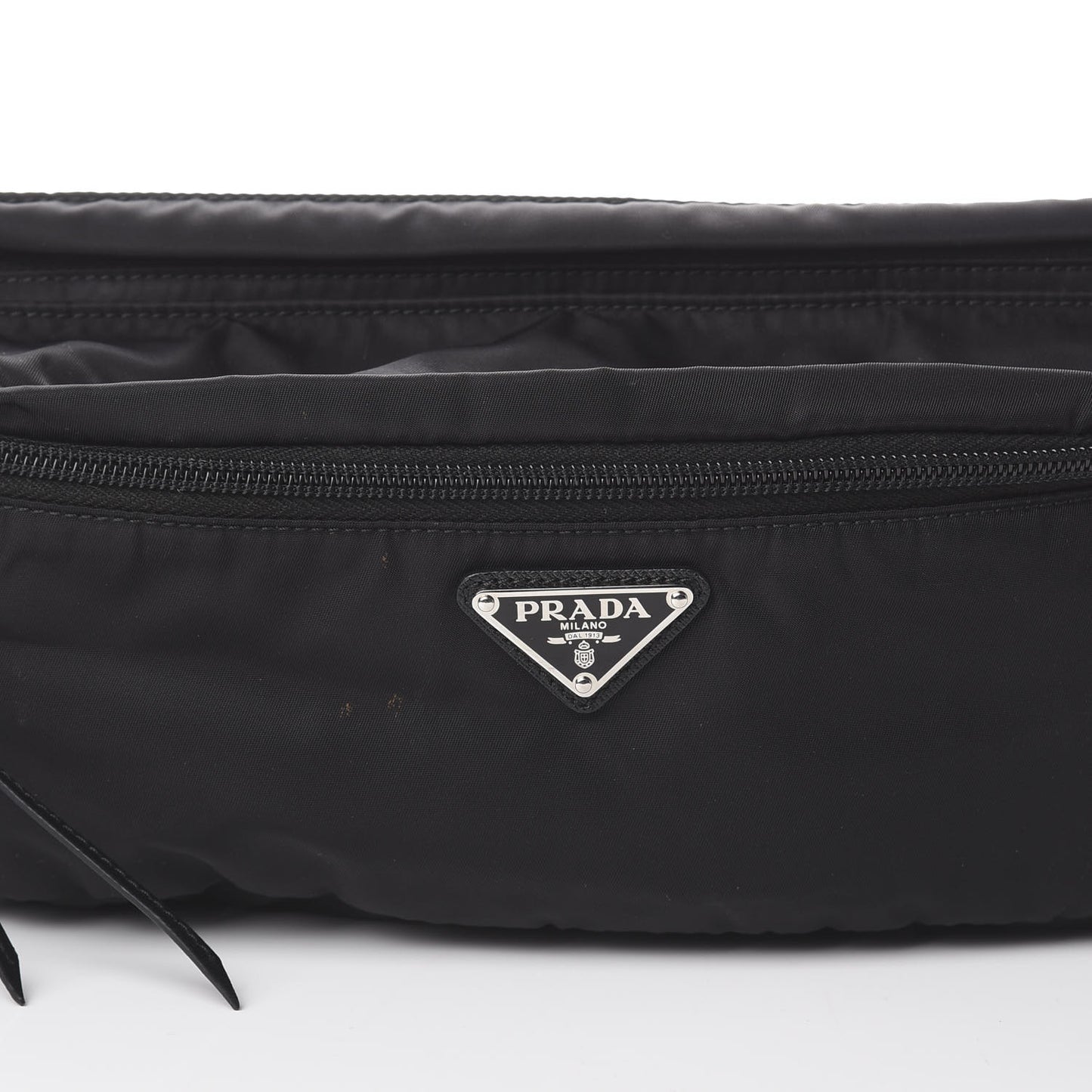 Tessuto Nylon Montagna Belt Bag Black