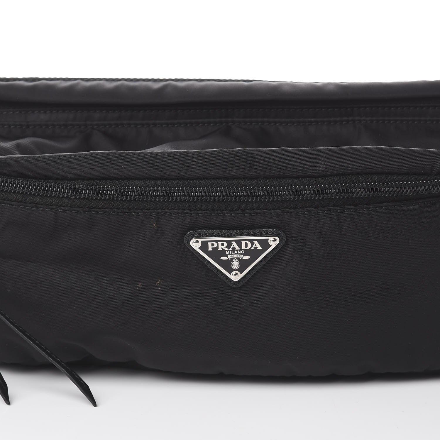 Prada Tessuto Nylon Montagna Belt Bag Black 8 of 8