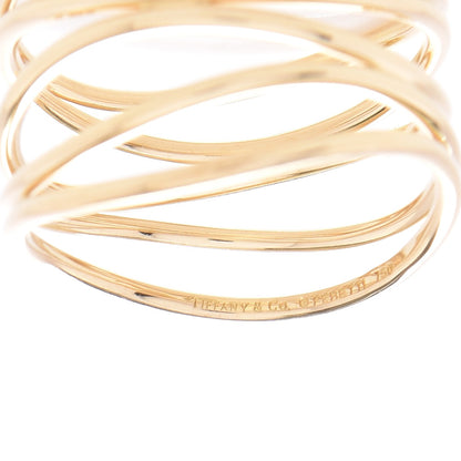Tiffany 18K Yellow Gold Elsa Peretti Wave Ring 7 4 of 4
