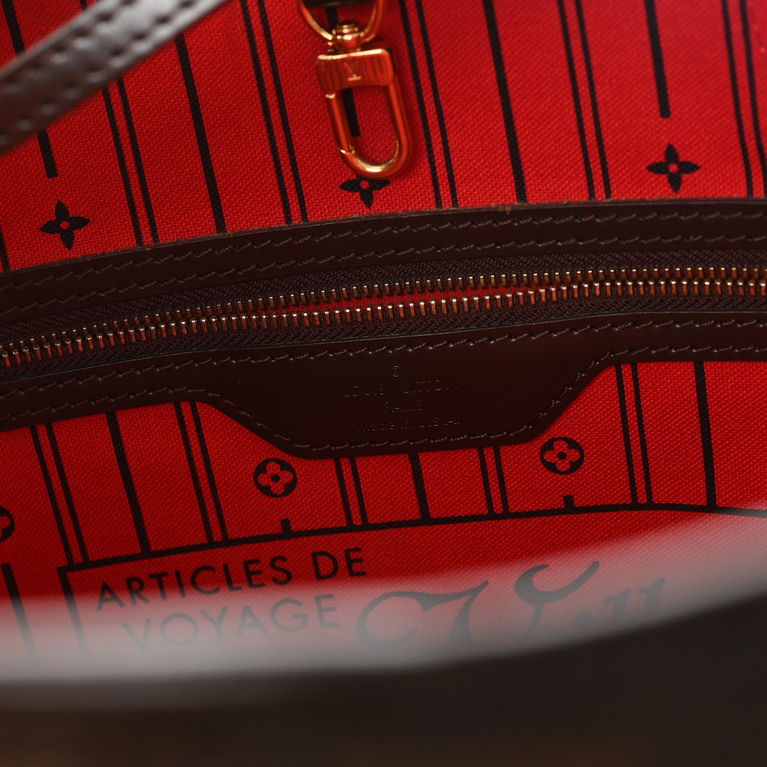 Louis Vuitton Damier Ebene Neo Neverfull GM 6 of 10