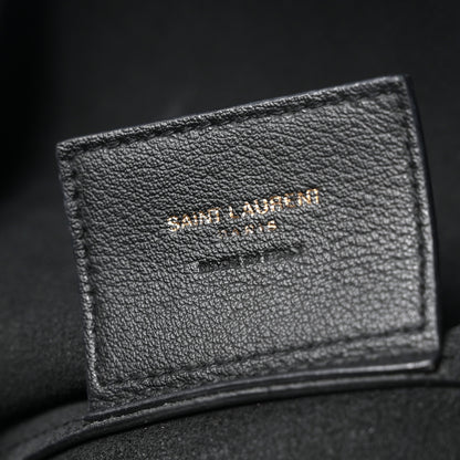 Saint Laurent Calfskin Large Shopping Tote Black 6 of 11