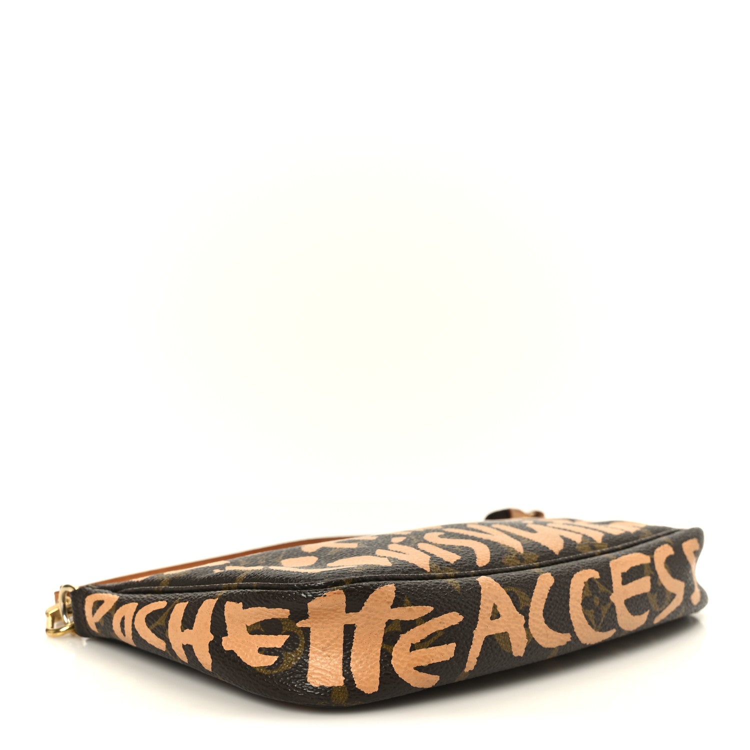 Louis Vuitton Monogram Graffiti Pochette Accessories Peach 4 of 10