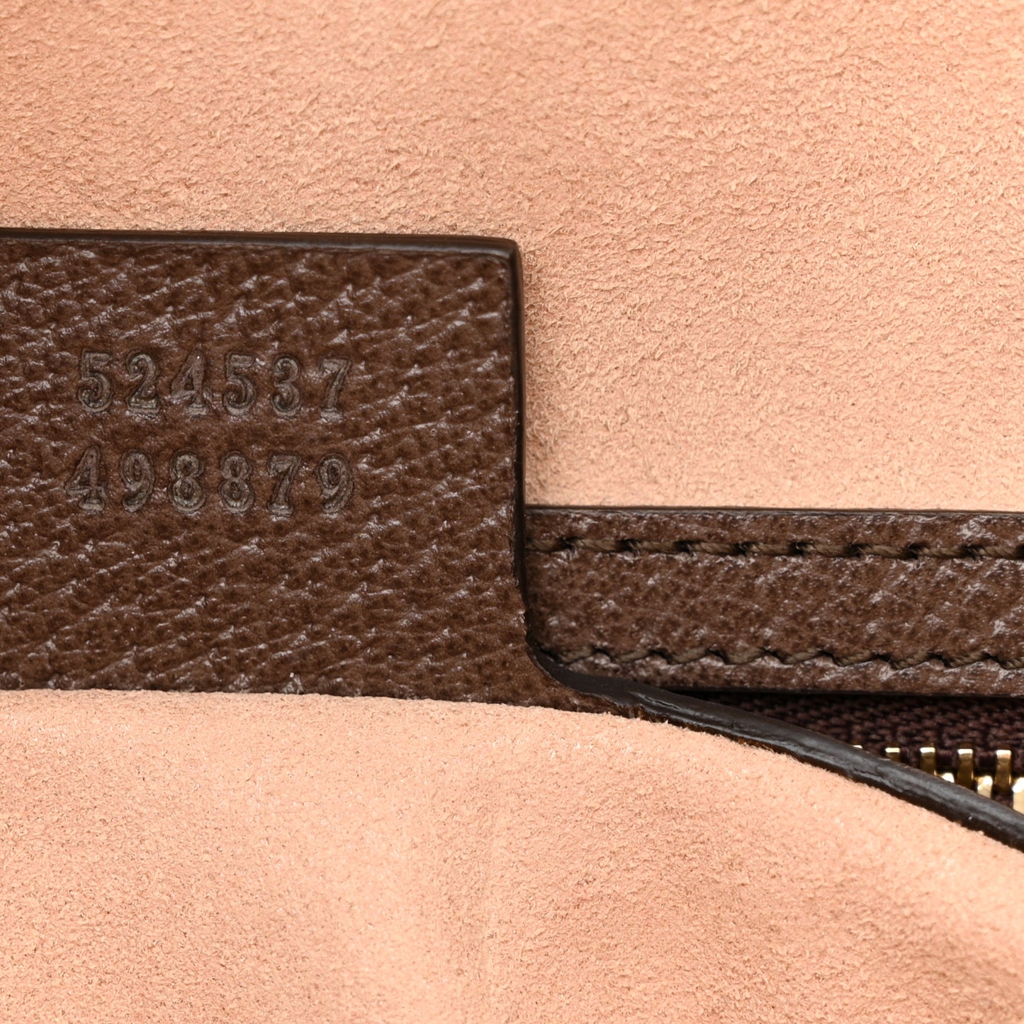 GG Supreme Monogram Web Medium Ophidia Tote Bag Brown