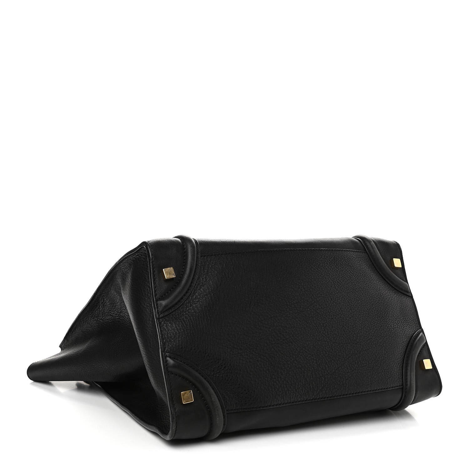 Celine Smooth Calfskin Mini Luggage Black 4 of 9
