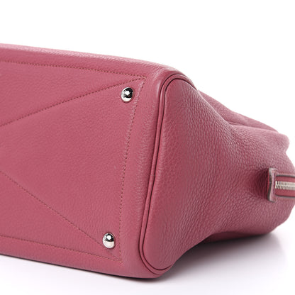 Hermes Taurillon Clemence Victoria II 35 Bois de Rose 10 of 11