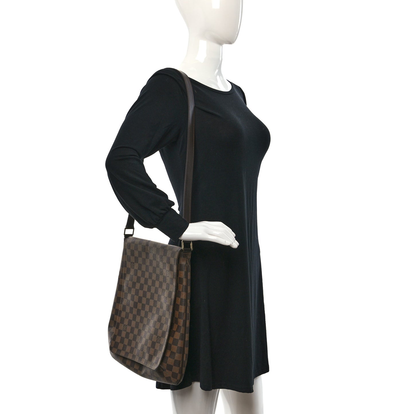 Damier Ebene Musette GM