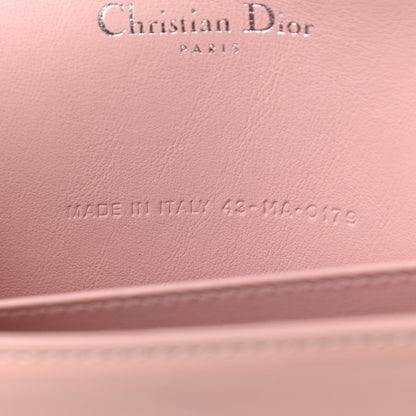 Christian Dior Patent Cannage Lady Dior Clutch Rose Clair 8 of 14