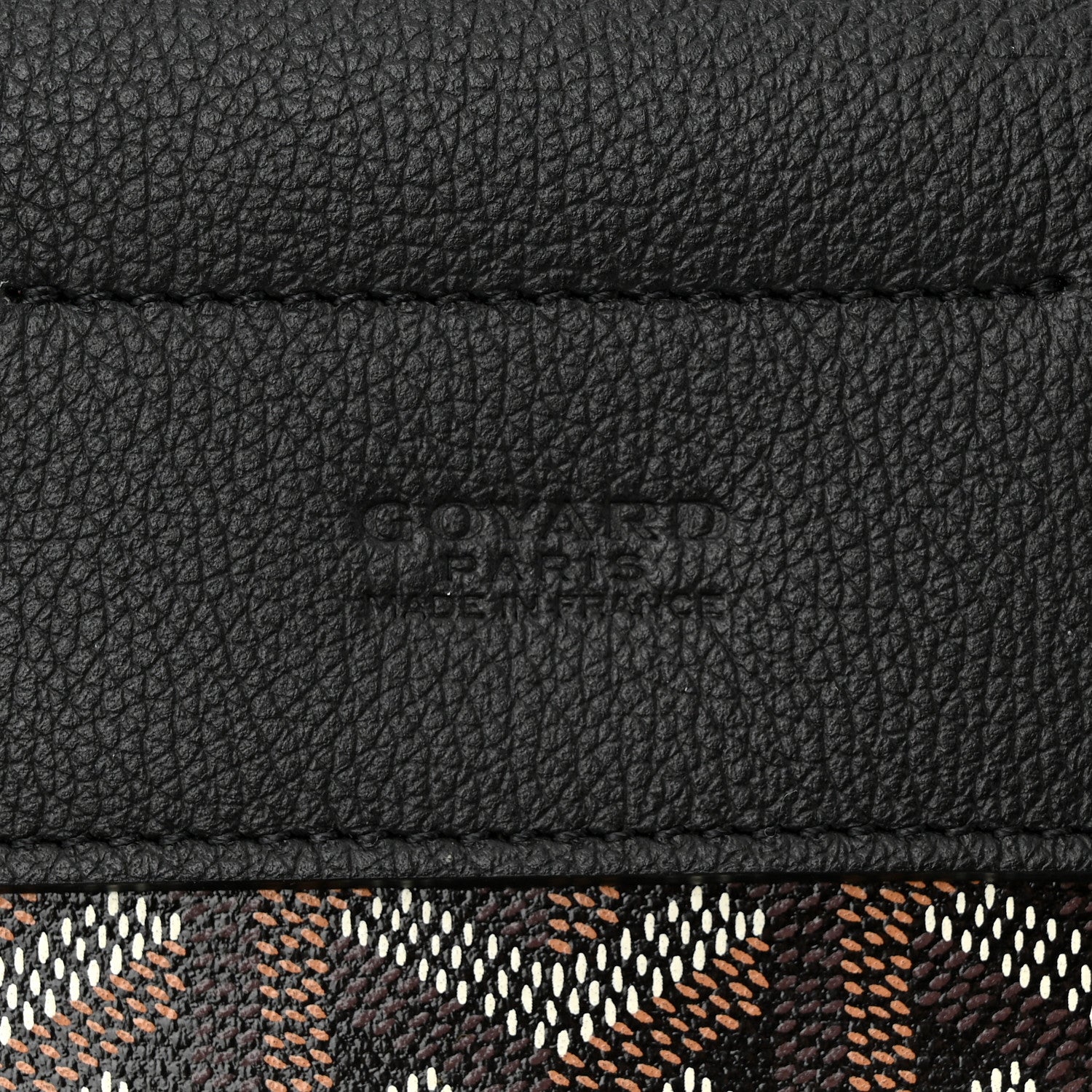 Goyard Goyardine Calfskin Mini Alpin Backpack Black 6 of 9