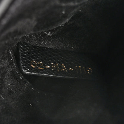 Christian Dior Grained Calfskin Mini Saddle Bag Black 7 of 10