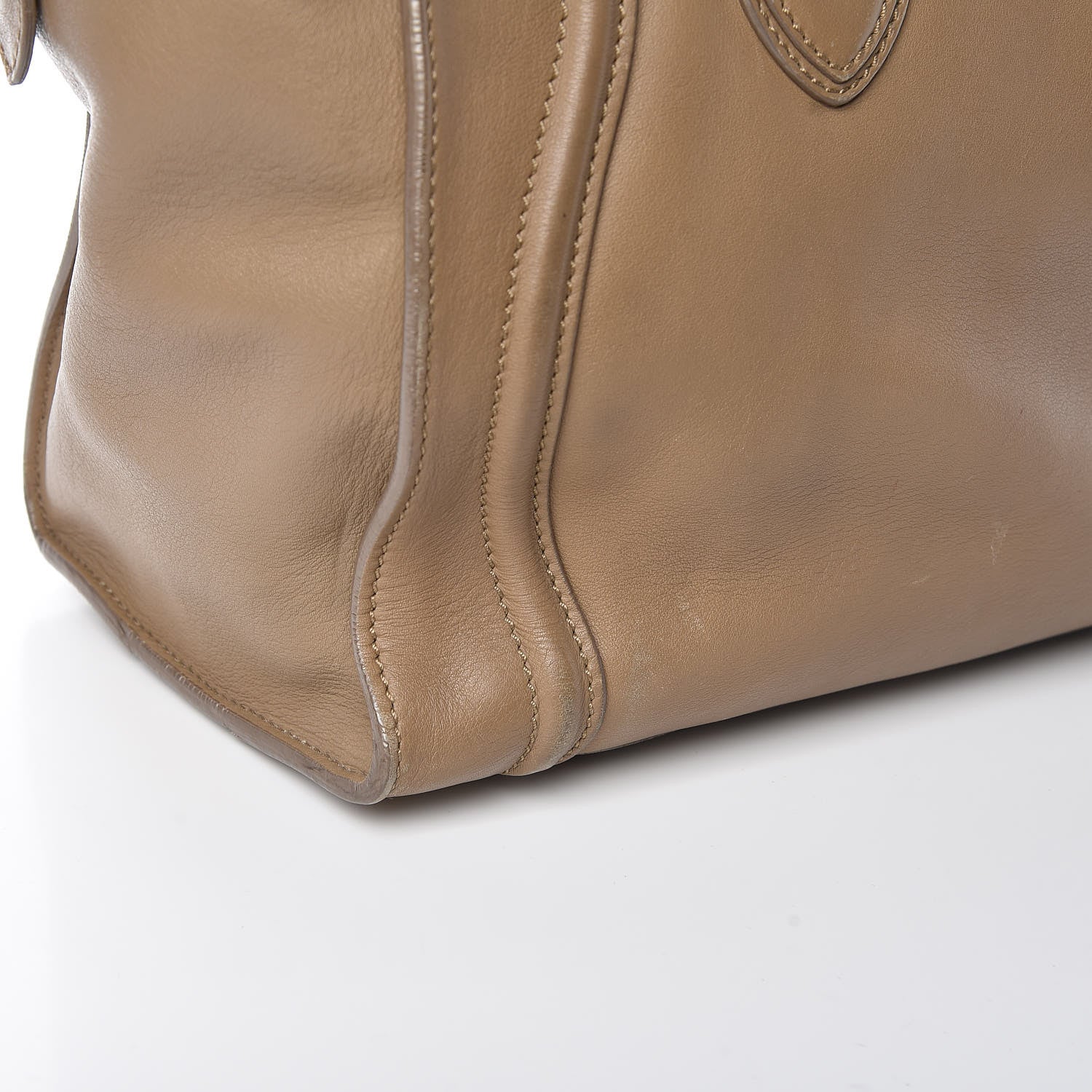 Celine Smooth Calfskin Mini Luggage Camel 21 of 35