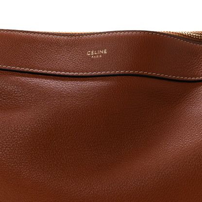 Celine Supple Calfskin Large Romy Shoulder Bag Tan 9 of 11