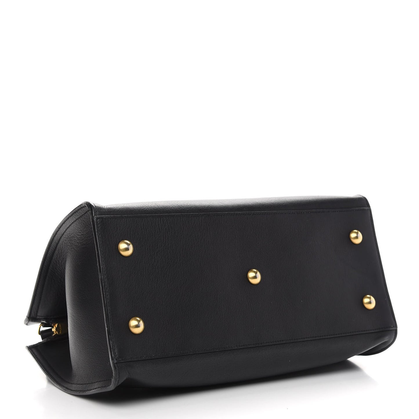 Calfskin Small Classic Y Cabas Black