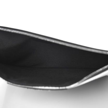 Givenchy Calfskin Brogue Large Antigona Pouch Black White 5 of 8