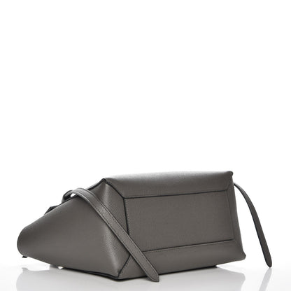 Celine Baby Grained Calfskin Micro Belt Bag Grey 5 of 9