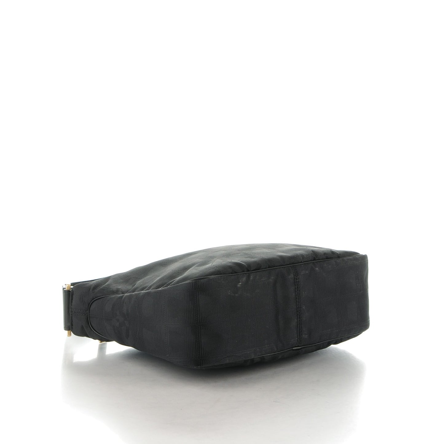 Nylon Travel Hobo Black