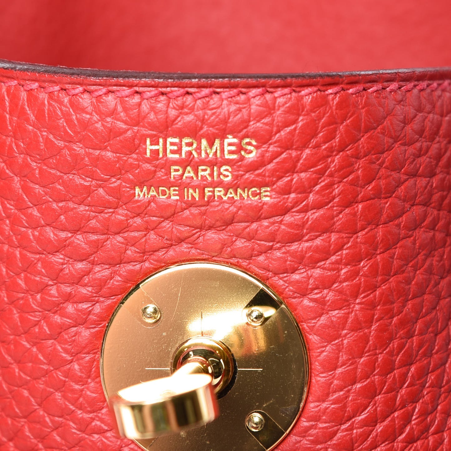 Taurillon Clemence Lindy 26 Rouge Casaque