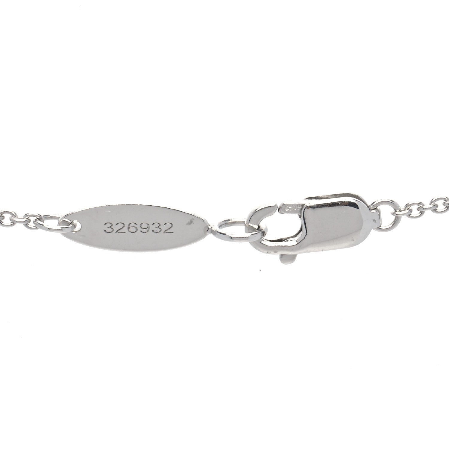 Harry Winston Platinum Diamond Full Loop Pendant Necklace 6 of 6