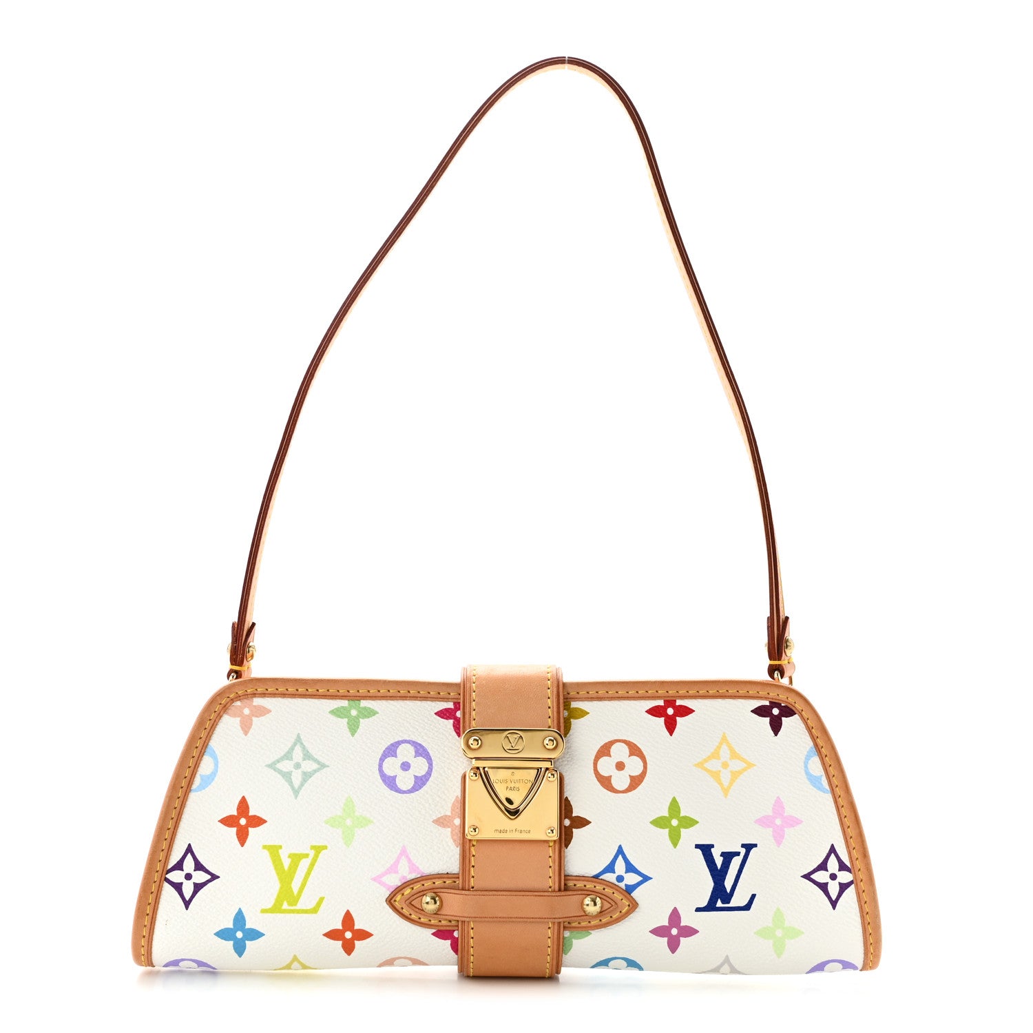 Louis Vuitton Monogram Multicolor Shirley White 1 of 9