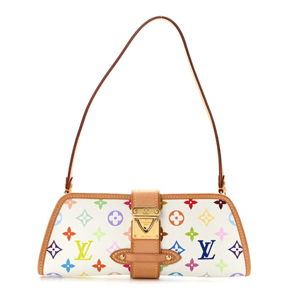 Louis Vuitton Monogram Multicolor Shirley White 1 of 9