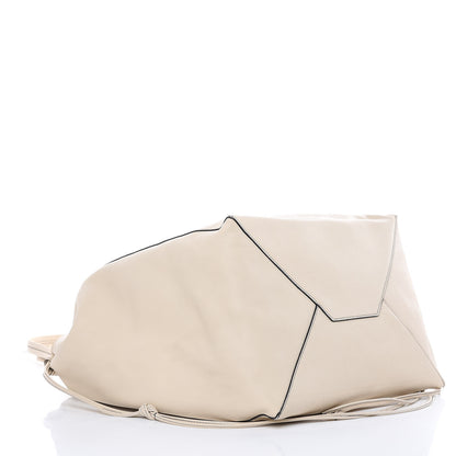 Celine Smooth Calfskin Large Coulisse Cabas Chalk 3 of 12