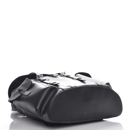 Louis Vuitton Epi Christopher Backpack PM Black 4 of 8