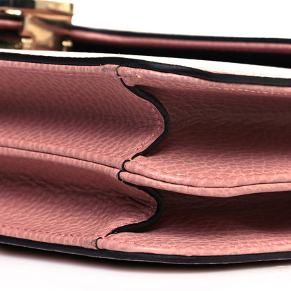 Gucci Dollar Calfskin Interlocking G Shoulder Bag Soft Pink 6 of 12