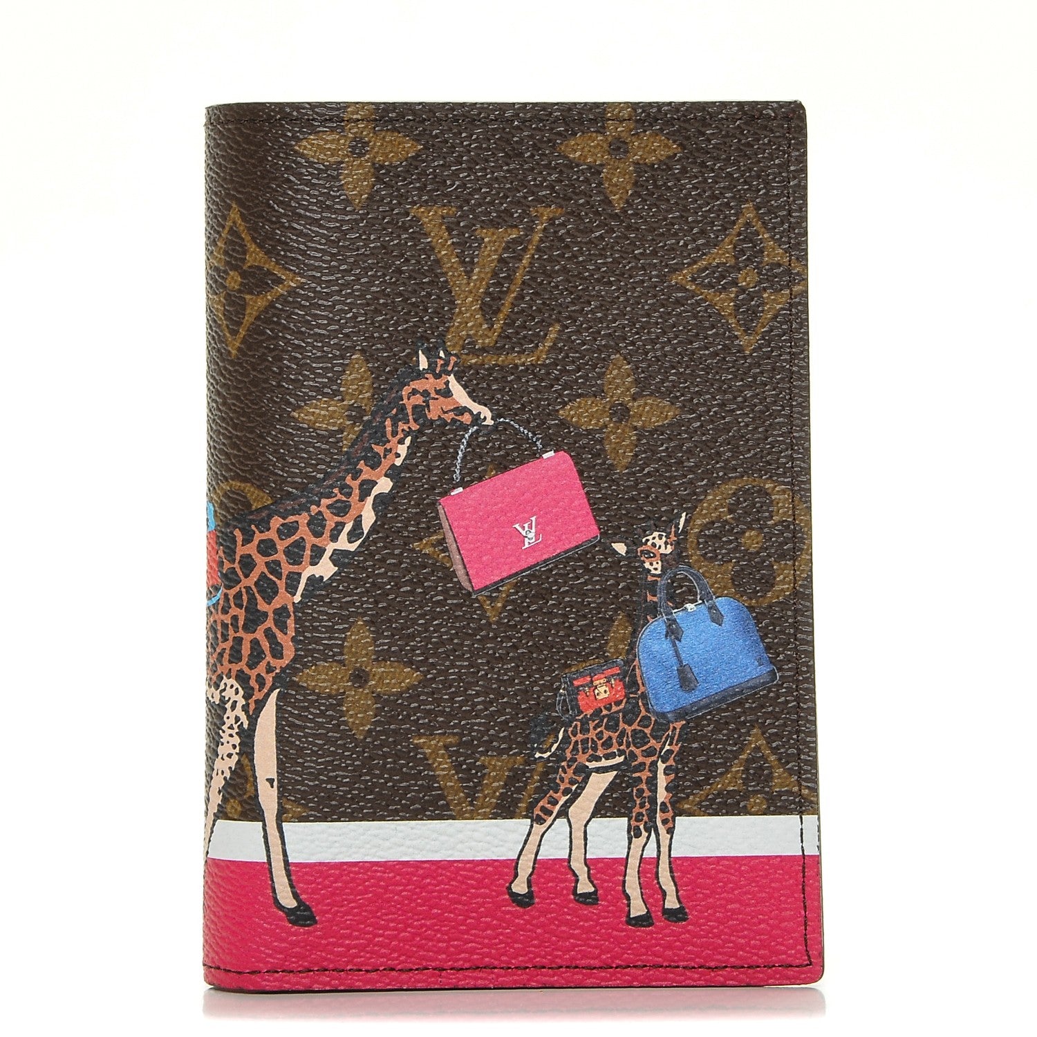 Louis Vuitton Monogram 2017 Christmas Animation Passport Cover 1 of 8