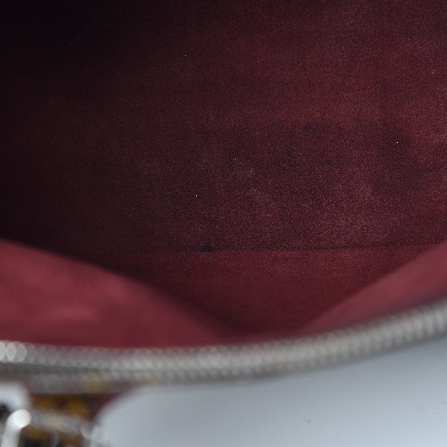 Monogram Shine Alma PM Bordeaux