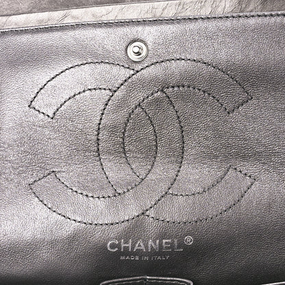 Chanel Metallic Aged Calfskin Quilted 2.55 Reissue Flap 226 Dark Grey 6 of 11