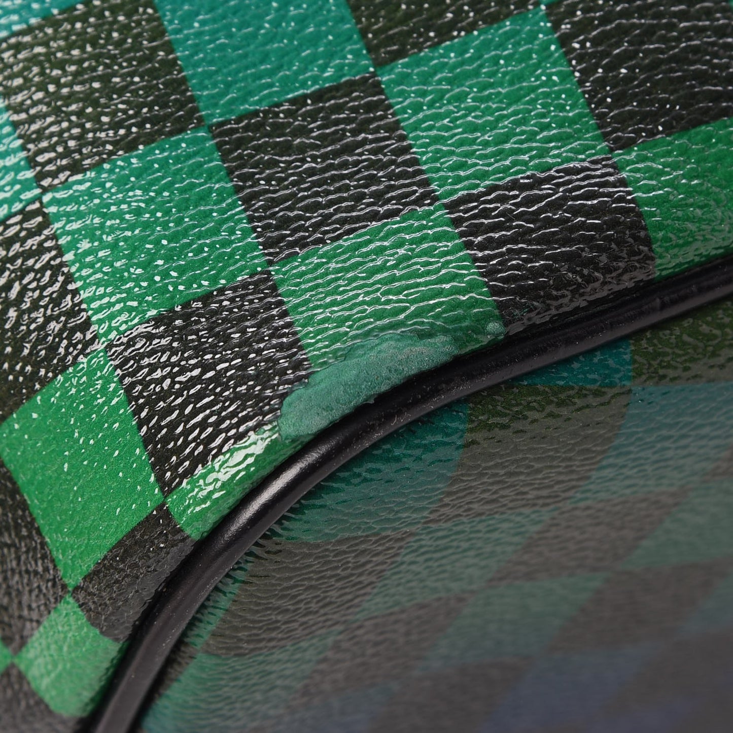 Damier Race Neverfull MM Noir Rouge