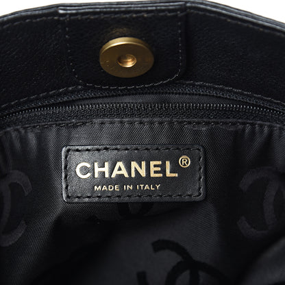 Chanel Caviar CC Shoulder Bag Black 5 of 9
