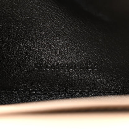 Saint Laurent Glossy Calfskin Monogram Chain Wallet Dark Beige 7 of 12