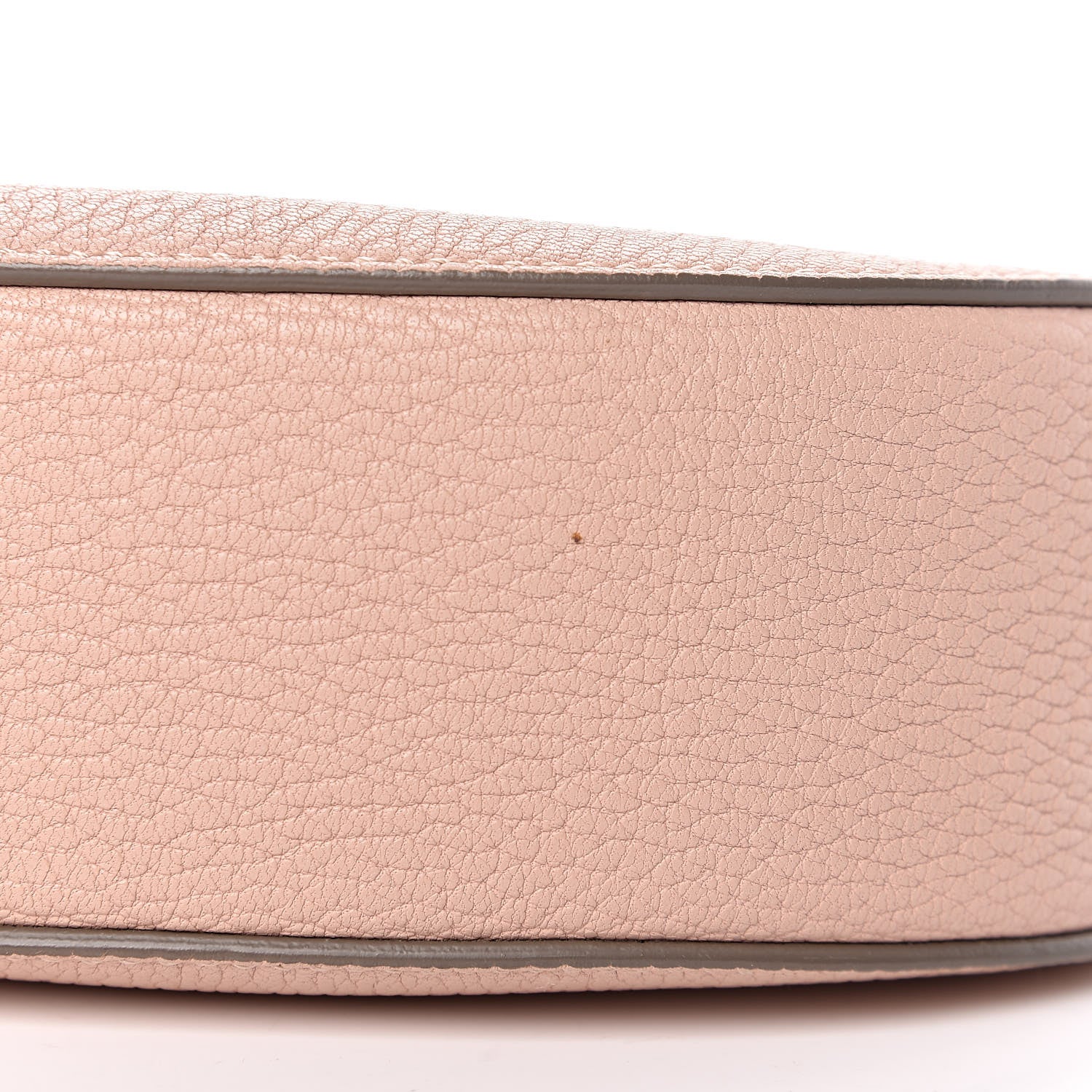 Chloe Grained Lambskin Mini Drew Shoulder Bag Cement Pink 11 of 11