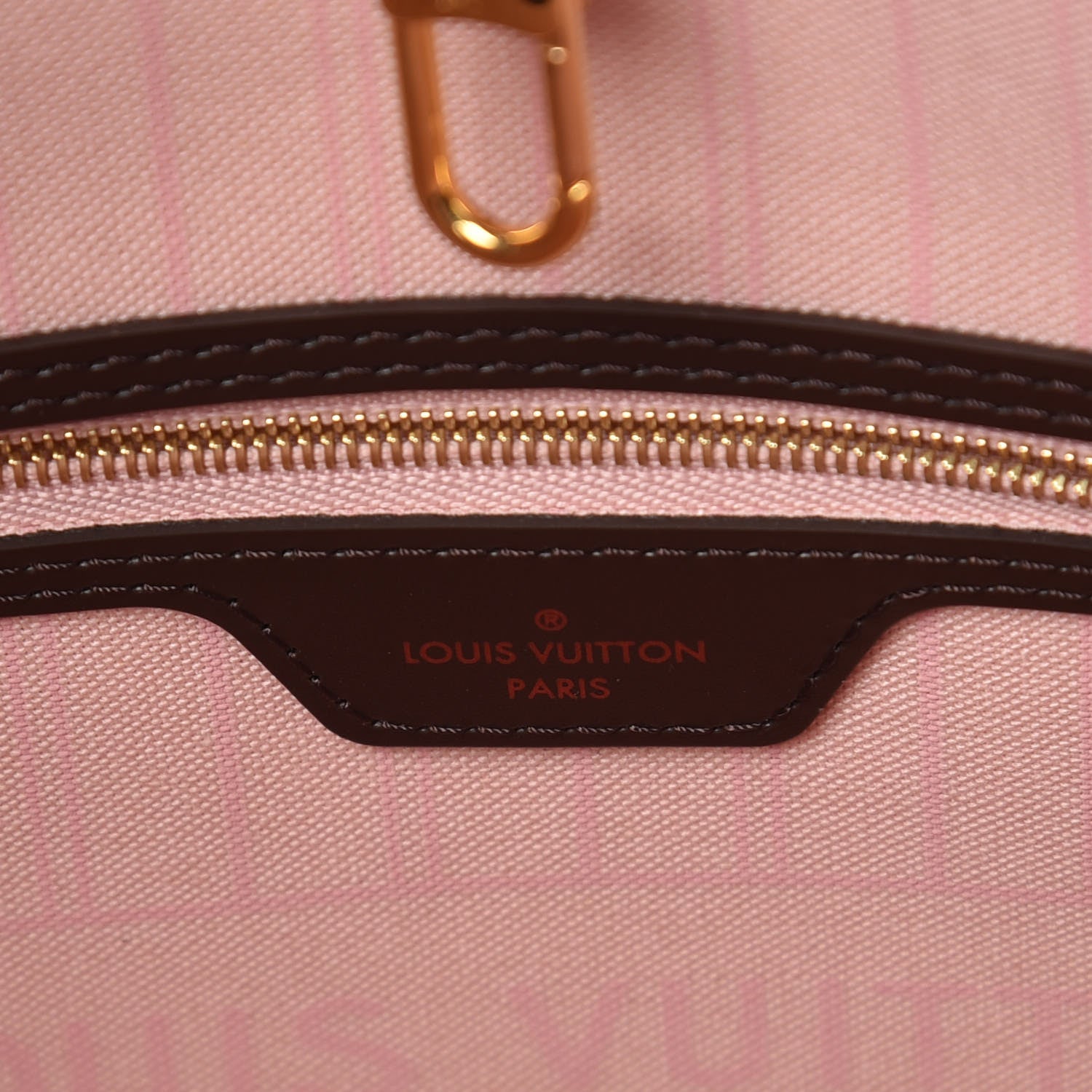 Louis Vuitton Damier Ebene Neo Neverfull MM Rose Ballerine 7 of 17