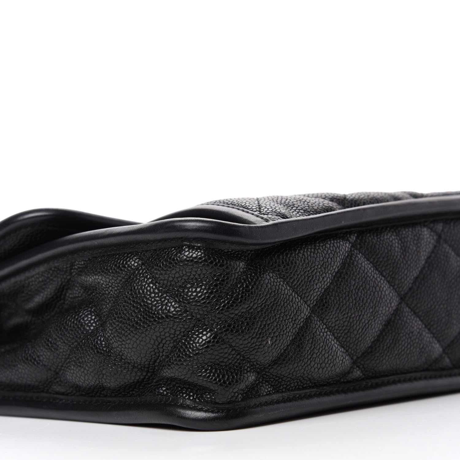 Chanel Caviar Quilted Large French Riviera Flap Black 6 of 10