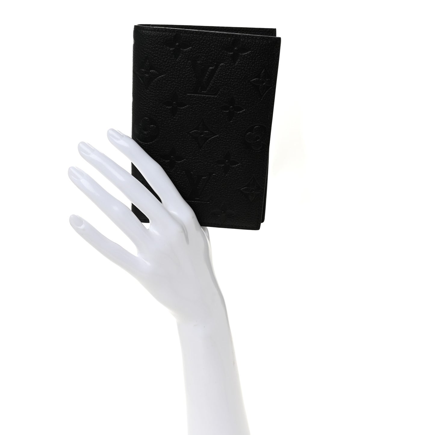 Empreinte Monogram Passport Cover Black
