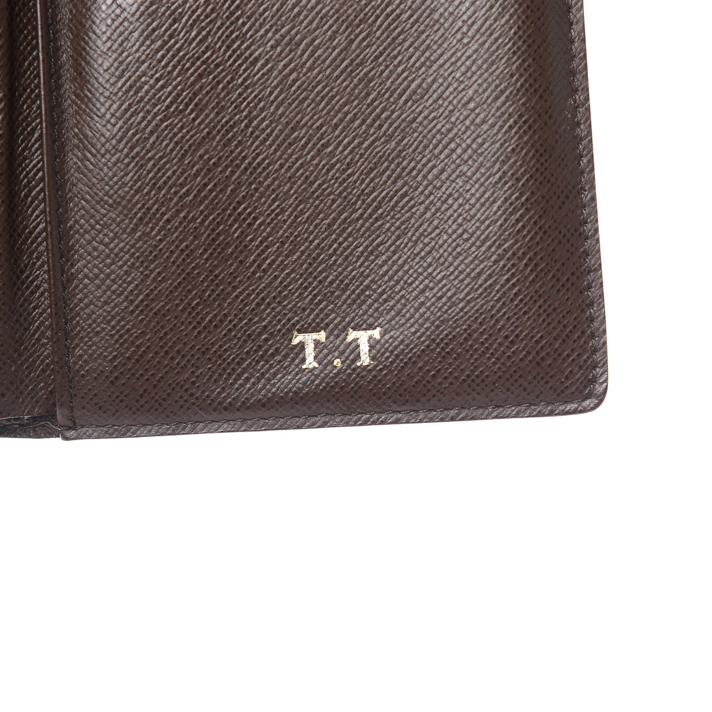 Damier Ebene Porte Tresor Etui Papier Wallet