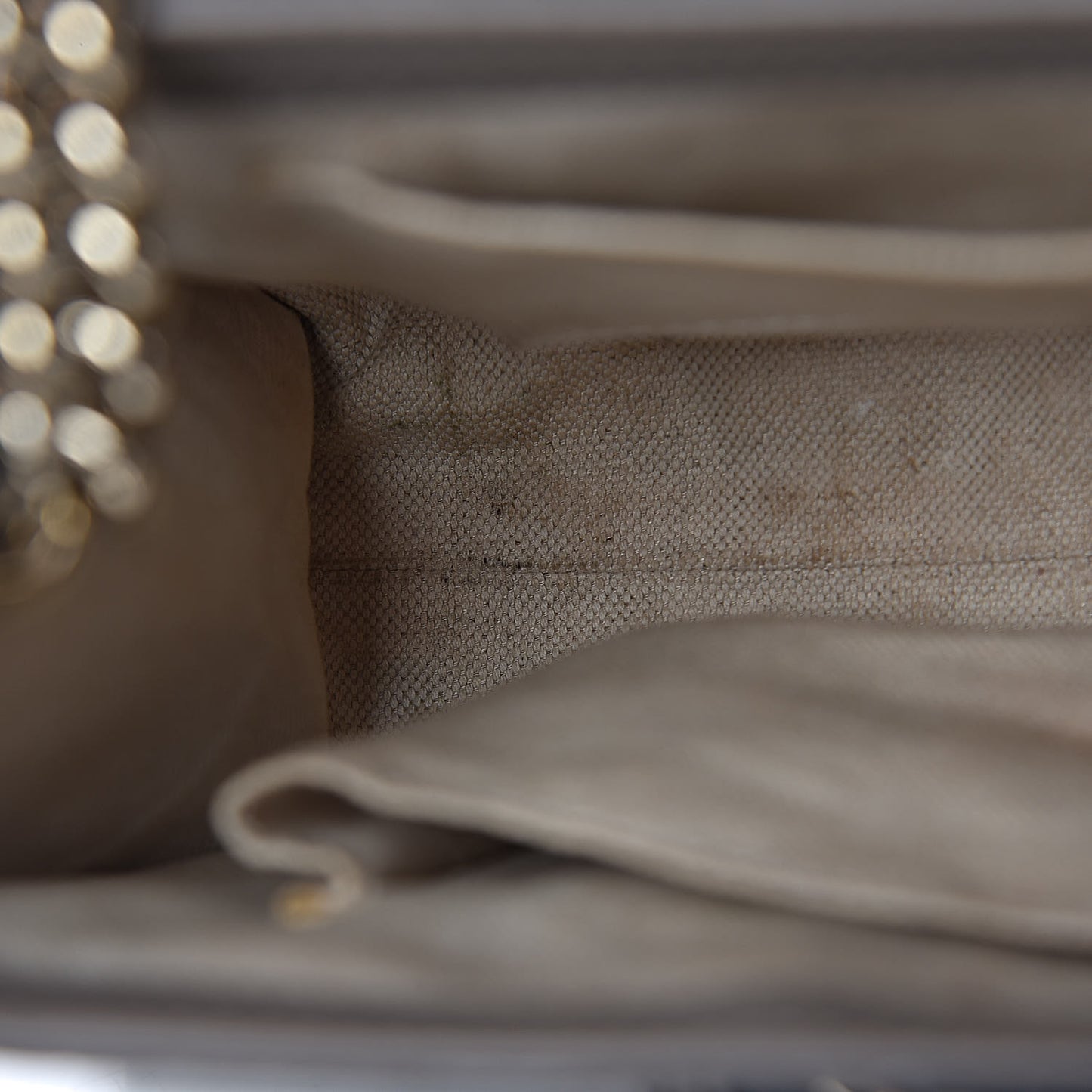 Soft Guccissima Medium Emily Chain Shoulder Bag Storm Grey