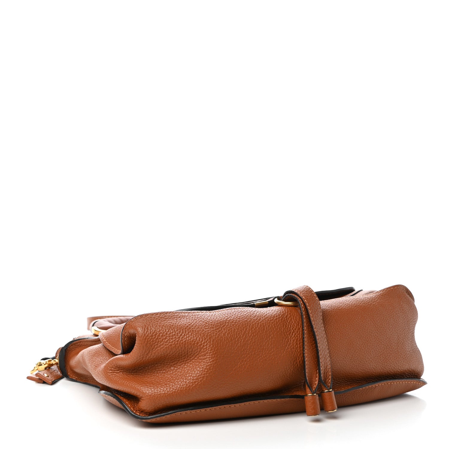 Chloe Calfskin Medium Marcie Satchel Tan 4 of 8