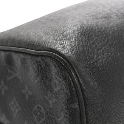 Louis Vuitton Taiga Monogram Eclipse Keepall Bandouliere 50 Black 12 of 14